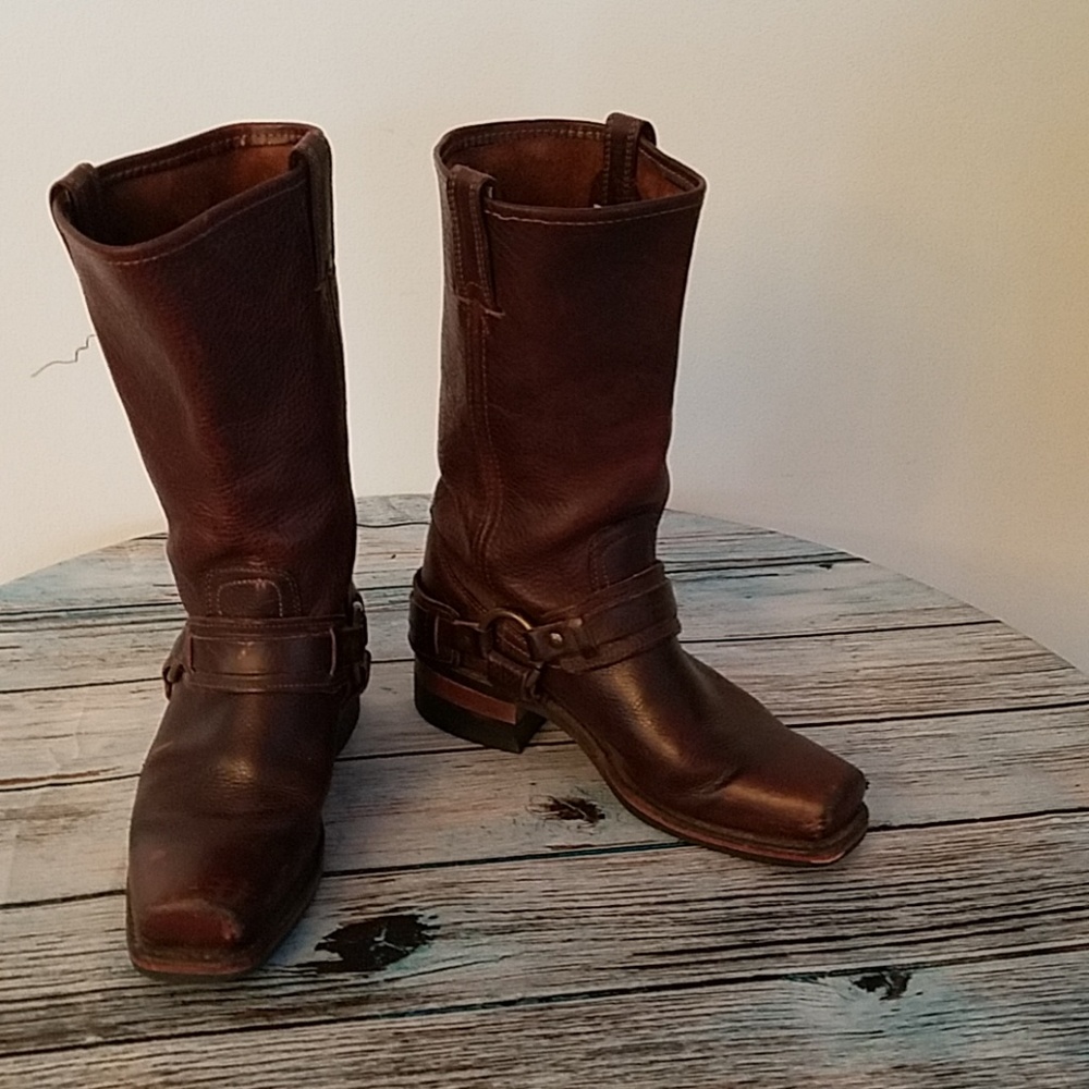 Frye womans harness boots